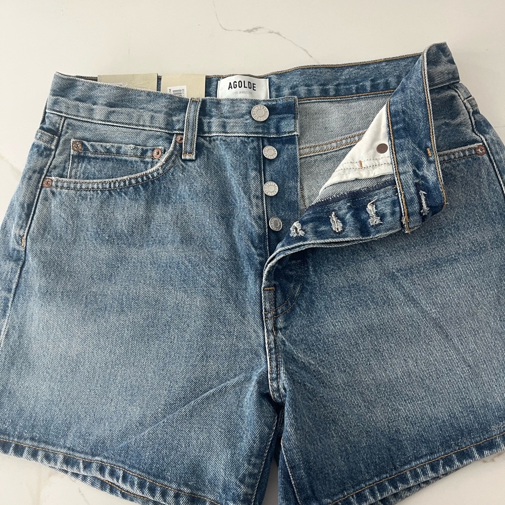 AGOLDE Parker Long Shorts